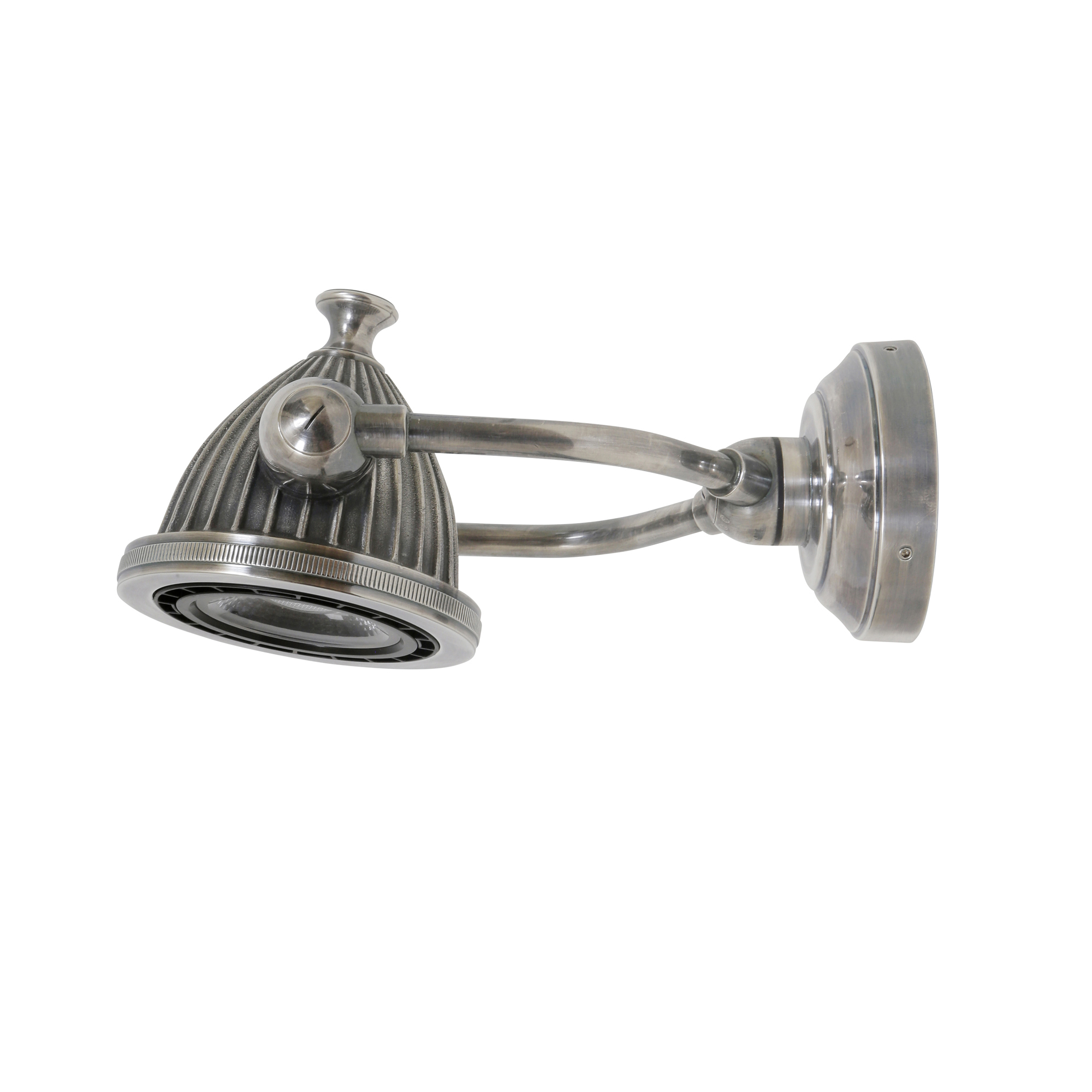 Benton wandlamp zilver